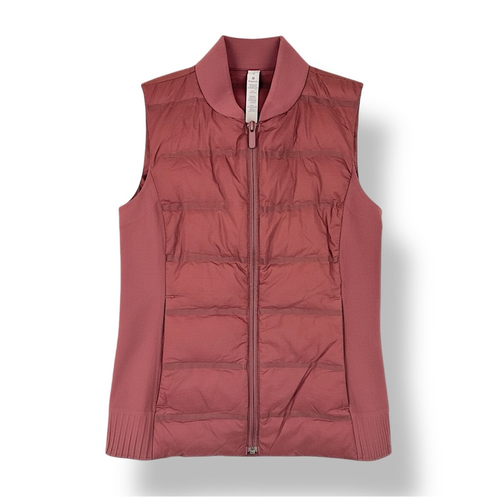 Lululemon | 2 | Down & Around Vest | Cedar | Athleisure | Streetwear | Active